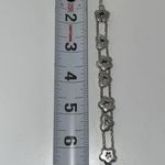 Brighton Golden Spring Love Floating Heart & Flower Bracelet Silver Tone Photo 9