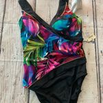 st. john's bay ST JOHN BAY WRAP FRONT ONE PIECE SWIM SUIT Photo 5