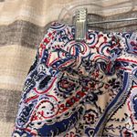 Talbots  Red And Blue The‎ Perfect Crop Size 8 Photo 4