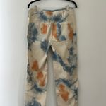 Anthropologie  Pilcro The Wanderer Relaxed Trousers tie dye pants Button Front 28 Photo 7