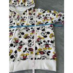 Disney  Mickey Mouse All Over Print Zip Up Hoodie Unisex Long Sleeve XL‎ 15 17 Photo 5