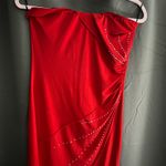 Red strapless y2k dress Size L Photo 5