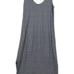 J.Crew  Womens Dress Medium Striped Tank Sleeveless Stretch Cotton Scoop Neck Photo 1