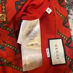 Gucci  Printed Cotton Panama Midi Skirt Size 38 Photo 5
