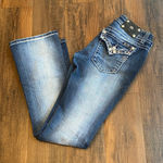 Miss Me  Women's Boot Cut Jeans - Blue Photo 0