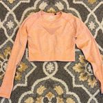 AYBL  Long Sleeve Crop Top Coral Size Small Photo 0