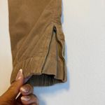 Banana Republic Banana‎ Republic Corduroy Cargo Pants Jogger Ankle Zip Women 10S Workwear # Photo 5