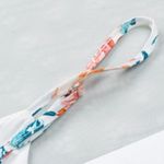 NEW White with Orange & Blue Floral Spaghetti Strap Wide Leg Jumpsuit Size XL Photo 9