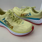 Hoka One One Carbon X 2 Women's Luminary Green Hot Coral US 9.5 B Photo 0