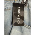 SheIn NWT SXY Light Wash, Distressed Wide-Leg Jeans, XL Photo 3