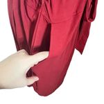 Universal Standard  Red Belted Midi Dress Women’s Size 26 Pima Cotton Photo 5
