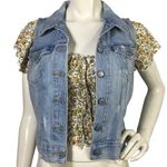 Levi's Levi’s Distressed Denim Vest Size S Photo 0