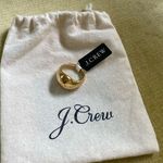 J.Crew  Gold Ring Size 8 Photo 0