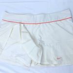 Nike Vintage Y2K  DriFit Pleated Tennis Skirt - White/Pink - L Photo 9