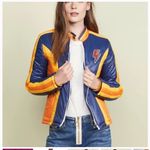 MOTHER HIGH FLYER JACKET small in bold tricks RETRO 70s Blue Photo 1