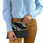 Top shop leather animal print clutch/ purse/bag. Photo 0