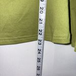 Y2K Off Shoulder Lime Green W Black And Rhinestone Long Sleeve Top. 💚 Size L Photo 8