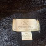 Green Tea  Black Faux Fur Coat Photo 2