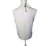 Varley New With Defects Tank Top Womens Small Heather Grey Cowl Neck DoubleSoft Photo 2
