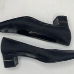 Salvatore Ferragamo Vintage Ferragamo Size 7 AAAA Pumps Heels Black Satin Bling Closed Toe Women’s Photo 4