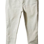 Gap  Womens Jeans Size 29" Waist White Straight Leg Pockets Mid Rise Stretch Photo 0