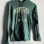 NHL MN Wild Hockey Graphic Lightweight Long Sleeve Hoodie Tee M Green Size M Photo 0