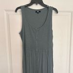 Frye  Button Front Cotton Midi Dress Photo 1
