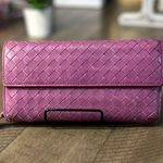Bottega Veneta  Purple Long Wallet Photo 0