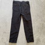 Brochu Walker Pants Small Black Tuxedo Stripe Lagenlook Capsule Tencel Linen Photo 1