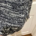 Roxy Black & White Knit Hooded V-Neck Sweater XL Photo 5