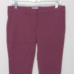 Adam Levine A.L.C. Javier Split Hem Pants in Sangria – Size 8 – NWT Photo 1