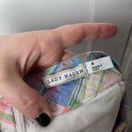 Lady Hagen Vintage Y2K 2000s Madras Patchwork Plaid Golf Skort Size 4 Blue Pink Photo 4