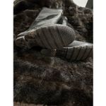 Lands' End  Classic Black Knee High Tall Wellies Rubber Rain Boots 9 Photo 3