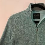FIGS Teal Blue On-Shift Sweater Knit Jacket Nurse Uniform Women's size XS Photo 2