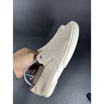 Michael Kors Keaton Perforated Slip-On Sneakers in Soft Beige Leather Size 8 Photo 7