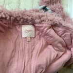 Candie's Blush Pink Fuzzy Jacket Photo 4