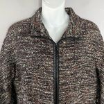 LAFAYETTE 148 Blazer Jacket Womens Size 6 Tweed Wool Colorful Quiet Luxury Chic Black Photo 4