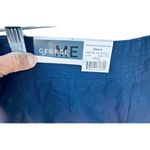 George Ladies Navy Shadow Shorts 97% Cotton 3% Spandex Size 6 Blue Photo 3