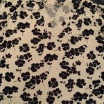 Gap Dark blue floral blouse Photo 0