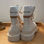 See By Chloe  Florrie Cream Logo‎ Rainboots Photo 6