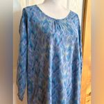 Fresh Produce  Sunset Sky Escape Dress DPV Deep Dive cutout sleeves. Size M/L NWT Photo 1