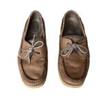 Sperry  Top-Sider Women Boat Shoes 10 Tan Leather Moc Toe Nautical Coastal Preppy Photo 3