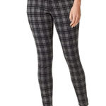 Nine West  Size 6 Heidi Pull On‎ Black Plaid Pants 2010 Aria Montgomery Grunge Photo 0