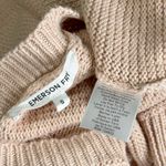 EMERSON FRY Carolyn Organic Cotton Sweater, Muted Clay Organic, Small Pink Photo 9