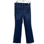 Good American Good Classic Slim Bootcut High Rise Jeans in Indigo 572 Size 31 Photo 5