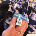 Urban Outfitters NWT Eliana Strappy Back Floral Babydoll Dress Purple Size XS Photo 7