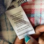 Nautica  Fleece Red Blue Plaid Long Sleeve Pajama Set SIZE M Photo 3