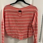 Pink Waffle Knit Top Photo 2