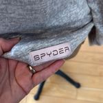 Spyder  heathered gray crewneck long sleep relaxed style shirt Photo 5