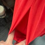 Time and Tru Red Midi Dress Orange Size M Photo 2